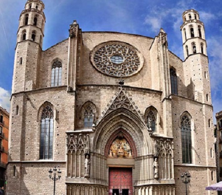 Barcelona-Santa Maria Del-Mar Kilisesi