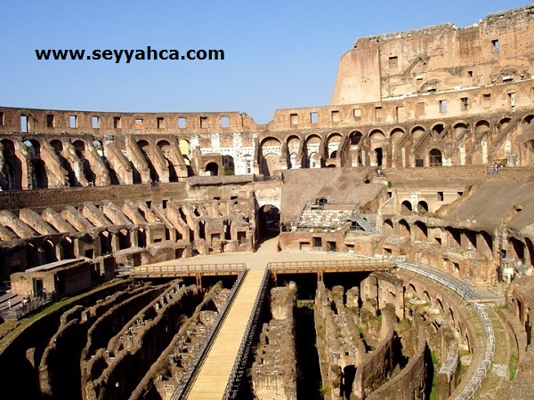 Colesseum'un İçi İtalya- Roma