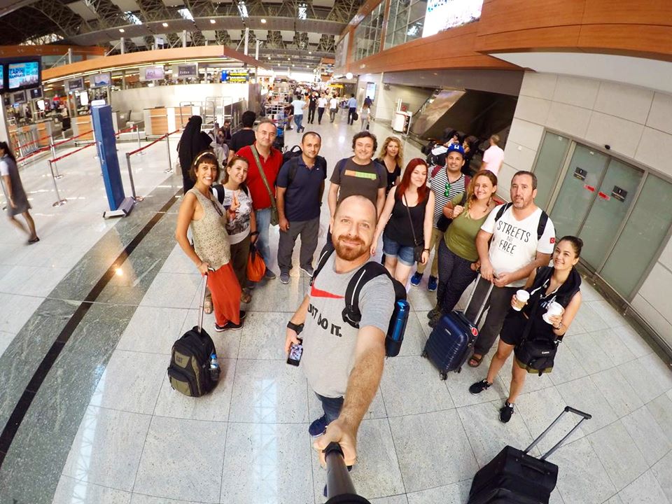 Blog Yazarları Ordu Gezisi İçin Sabiha Gökçen Havalimanı'nda Buluştuk