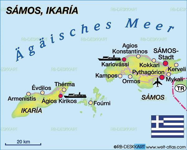 Samos (Sisam) Adası